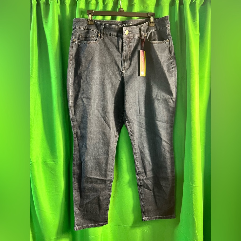Gloria Vanderbilt Jesse Curvy Skinny Jeans size 14
